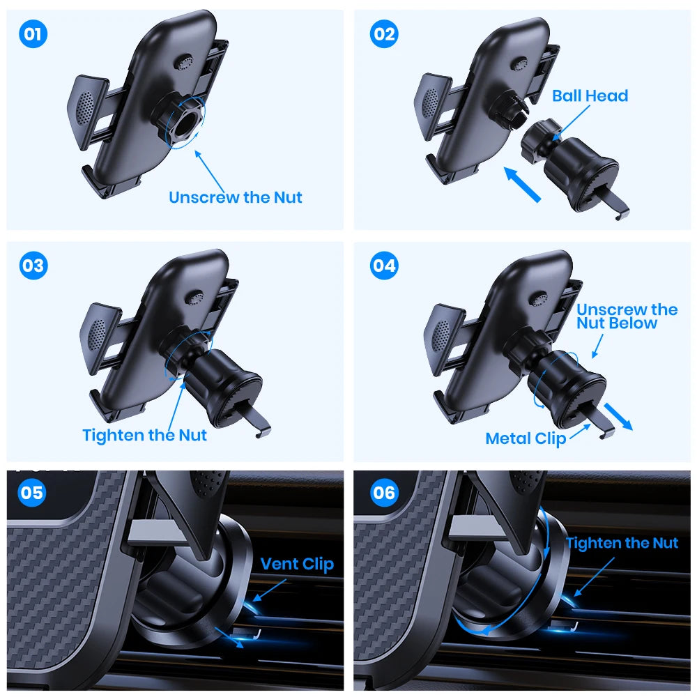TOPK Magnetic Car Phone Mount