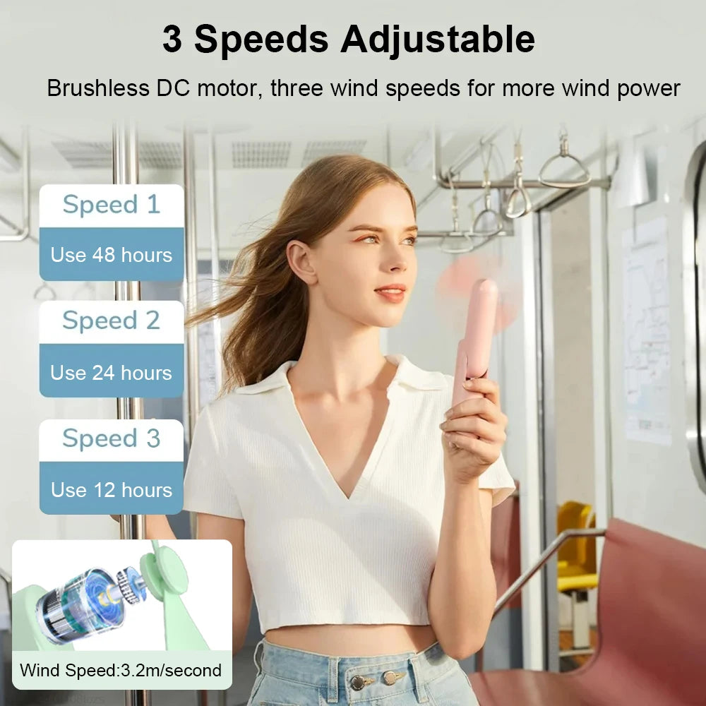USB Rechargeable Portable Fan