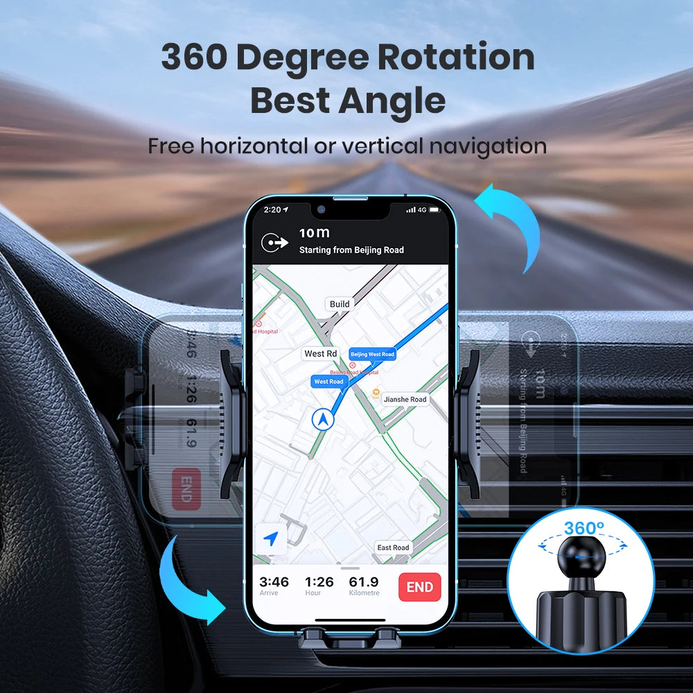 TOPK Magnetic Car Phone Mount
