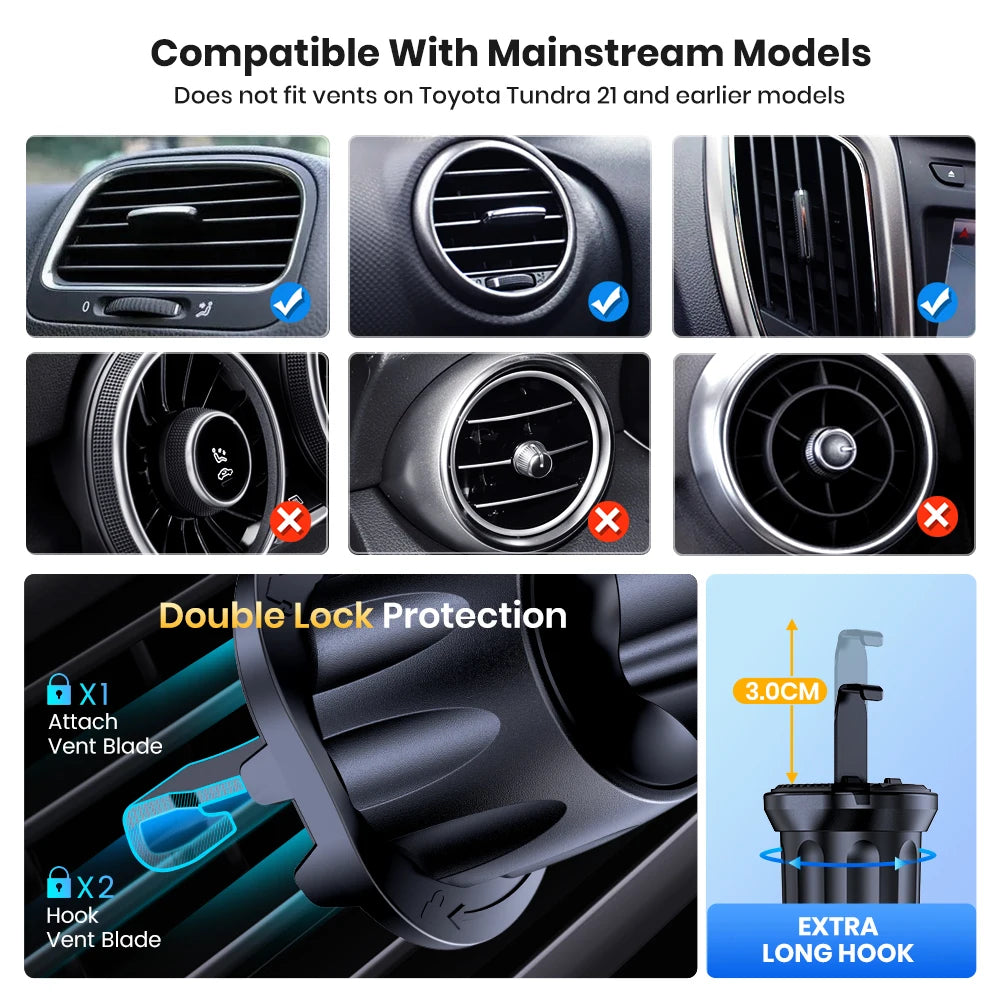 TOPK Magnetic Car Phone Mount