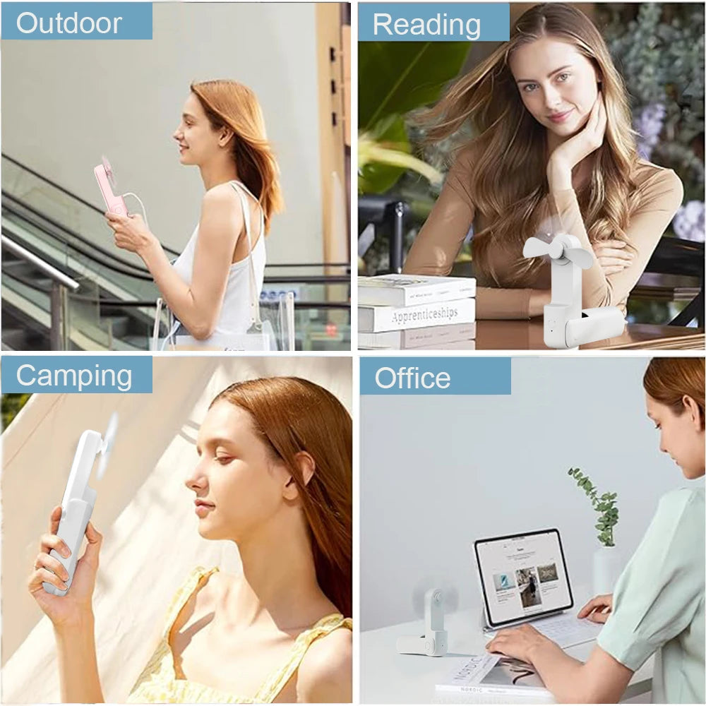 USB Rechargeable Portable Fan