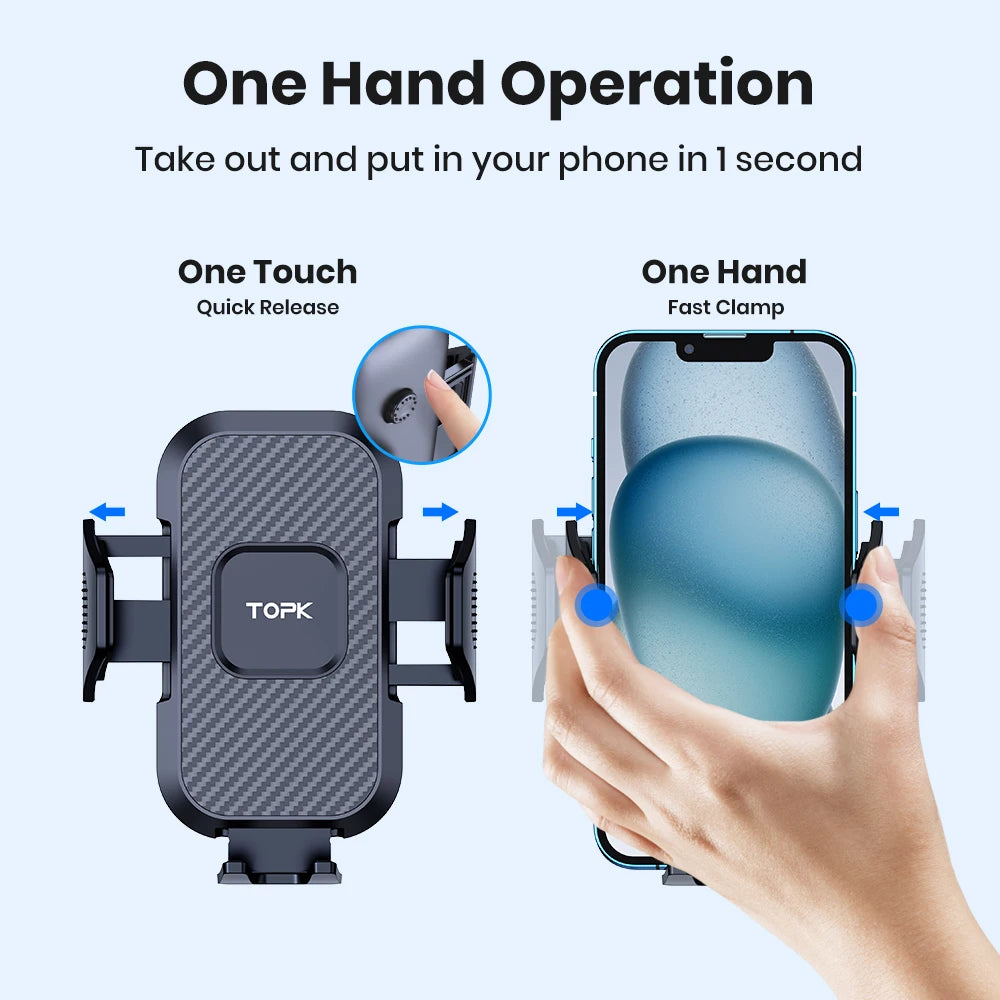 TOPK Magnetic Car Phone Mount